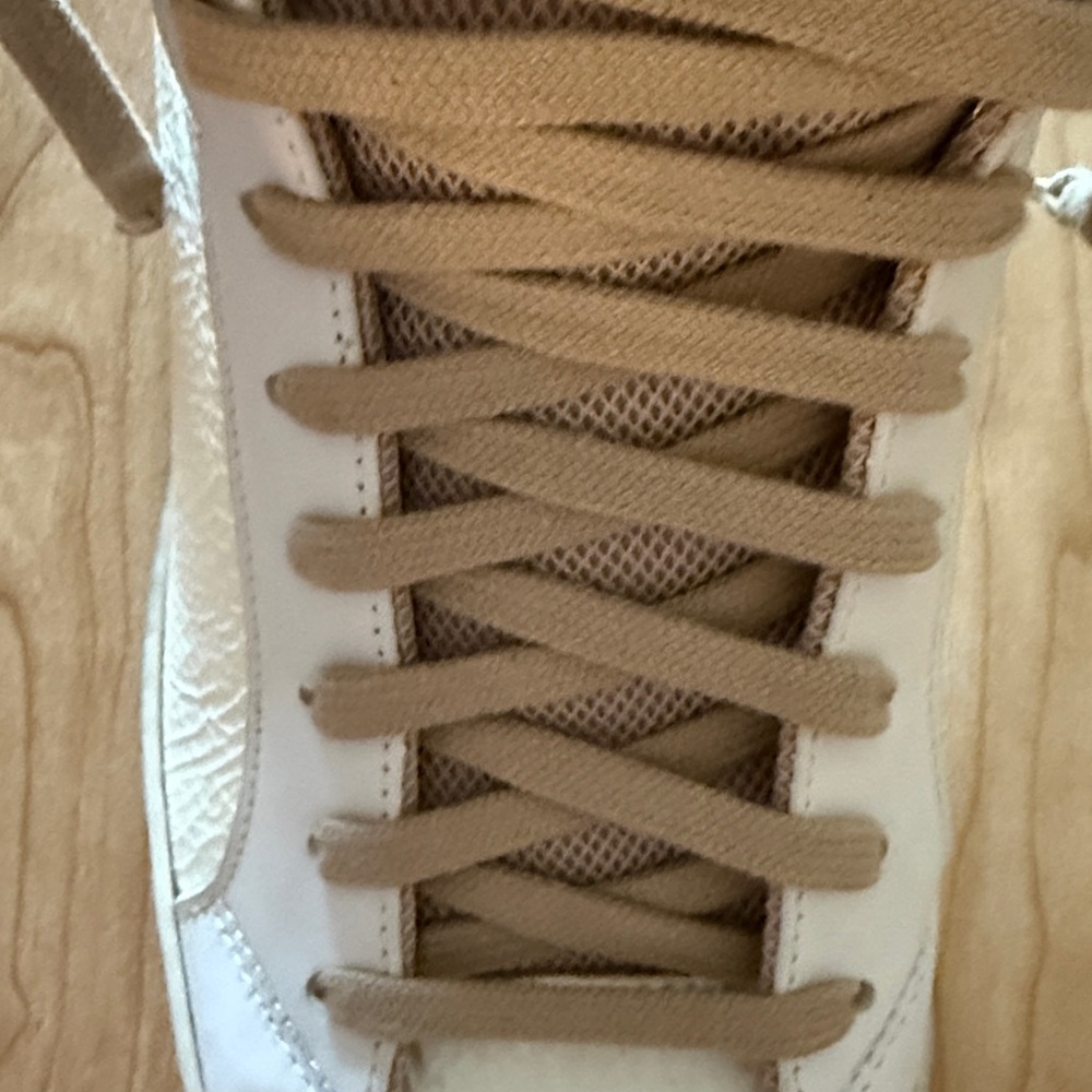 P448 Skate Hightop Cream and White High-Top Sneakers - 38- NWOT - Picture 12 of 13